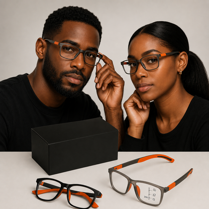 Lunettes de lecture anti-lumière bleue à couleurs changeantes