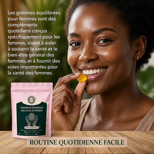 Gummies intimes premium pour le bien-être de la femme