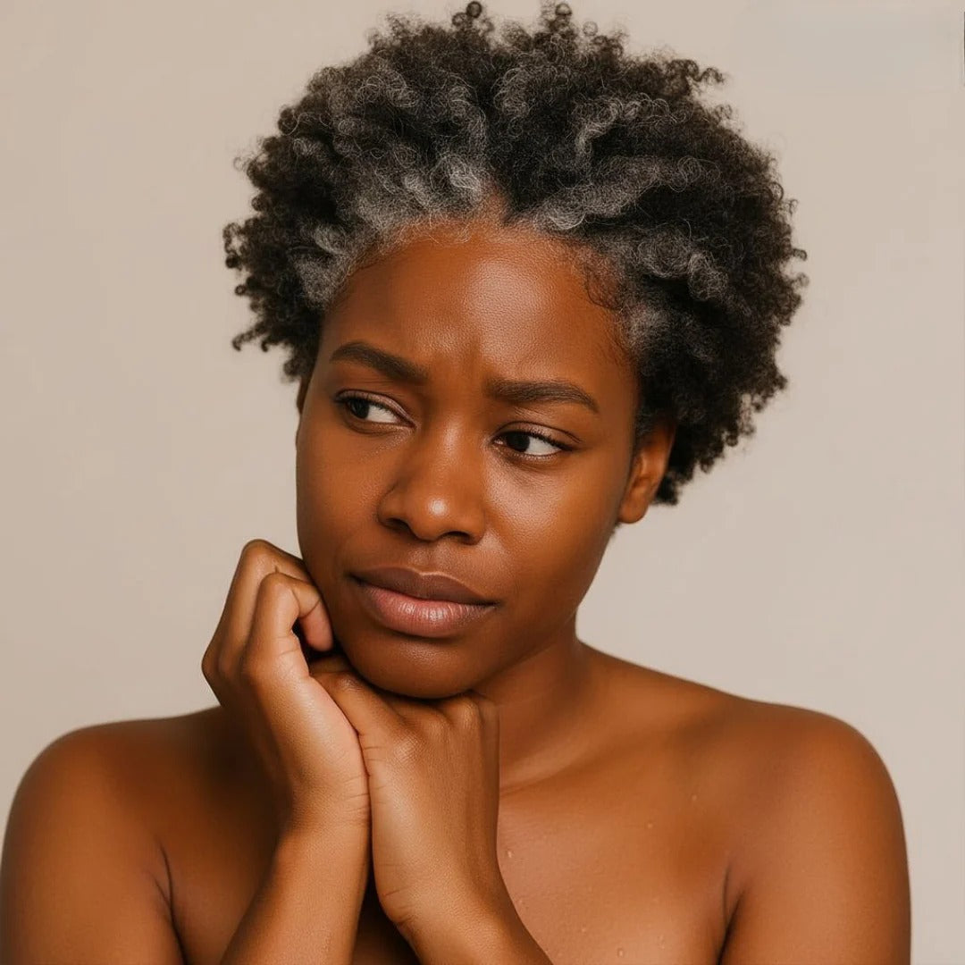 Savon noir - Shampoing solide anti cheveux blancs