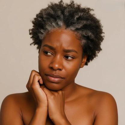 Savon noir - Shampoing solide anti cheveux blancs